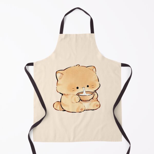 Item preview, Cute Kitten Drinking Milk Kawaii Cat designed and sold by jianina-alondra.
