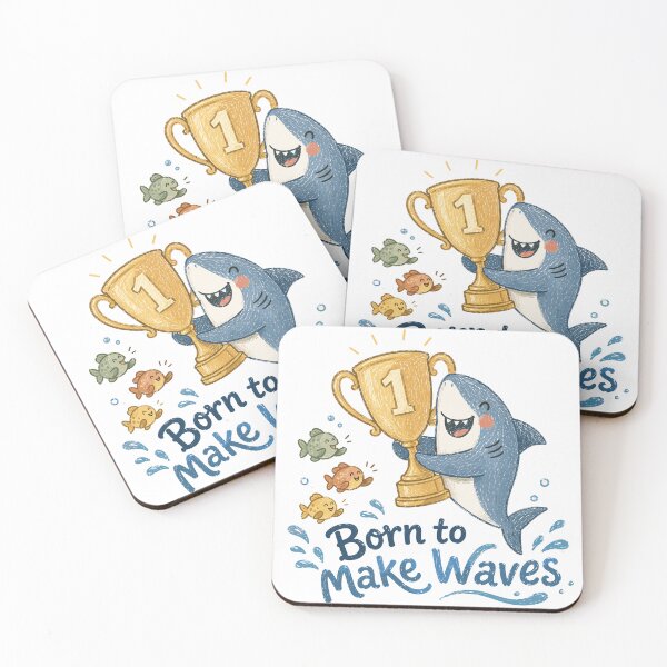 Item preview, Chomp Champion - Cute Shark designed and sold by bapupa.