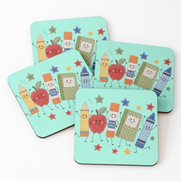 Item preview, Cute Faux Patch Back To School Happy School Supplies Graphic designed and sold by tarzbol.