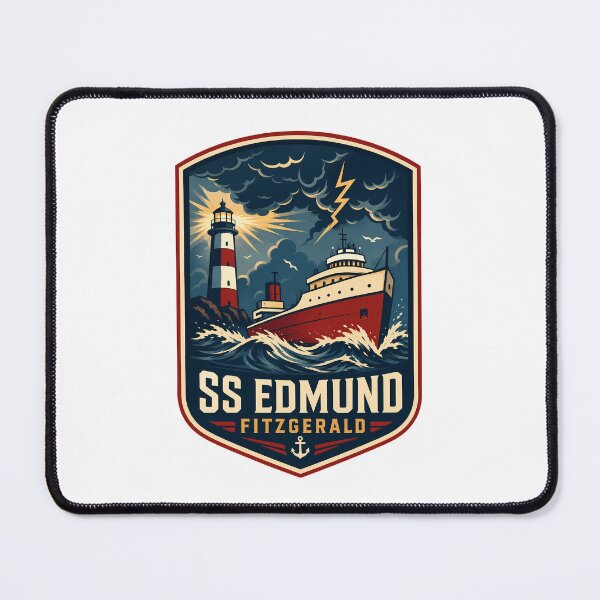 Item preview, SS Edmund Fitzgerald designed and sold by FrontierCosmic.