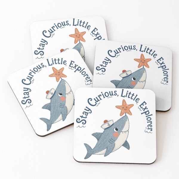 Item preview, Fin Friend - Cute Shark designed and sold by bapupa.