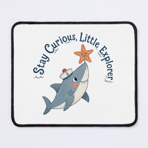 Item preview, Fin Friend - Cute Shark designed and sold by bapupa.