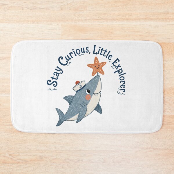 Item preview, Fin Friend - Cute Shark designed and sold by bapupa.