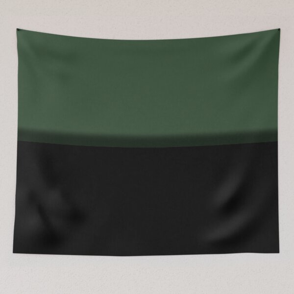 Item preview, Forest Green and Black Color Block with Shadow designed and sold by pluielegere.