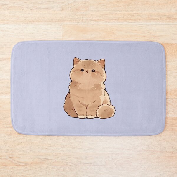 Item preview, Cute Fluffy Cream Cat Kawaii Kitten designed and sold by jianina-alondra.