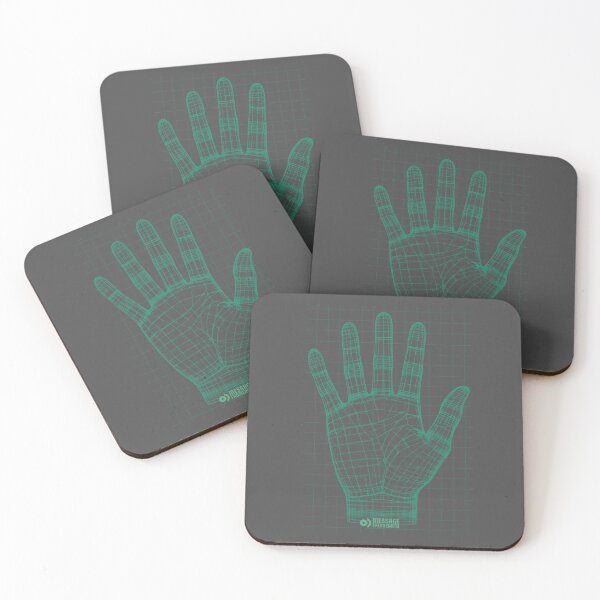 Item preview, Hand - 1972 - First 3D Wireframe Computer Art designed and sold by Message from Earth.