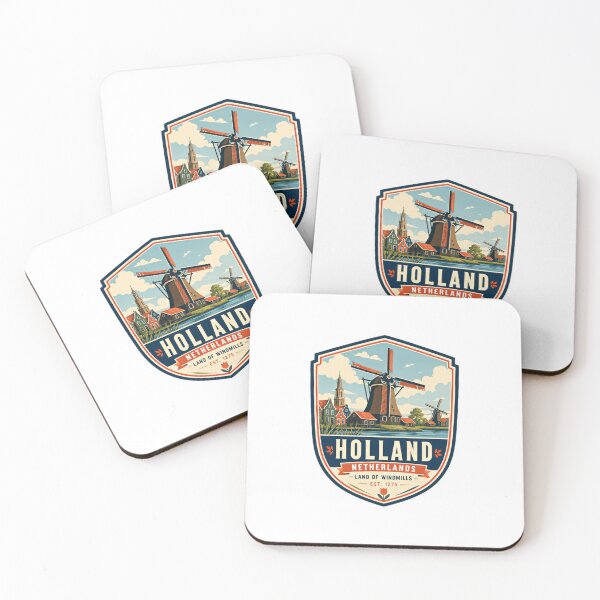 Item preview, Holland Netherlands Land Of Windmills Est 1275 Dutch Travel Souvenir designed and sold by HumansStuck12.