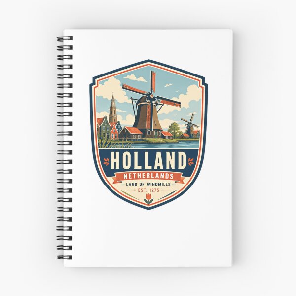 Item preview, Holland Netherlands Land Of Windmills Est 1275 Dutch Travel Souvenir designed and sold by HumansStuck12.