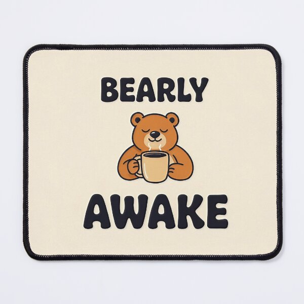 Item preview, Bearly Awake Bear designed and sold by C-Plus-Home.
