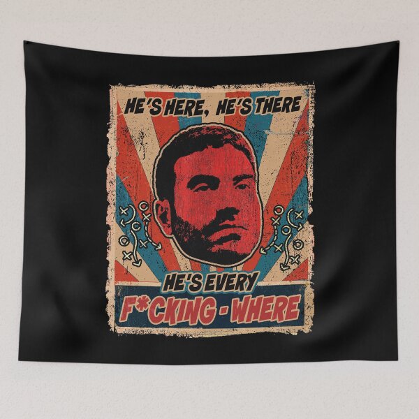 Item preview, He's here, he's there, he's every f-ing where designed and sold by watanabeee.