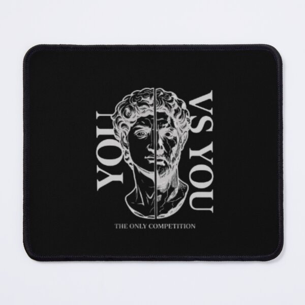 Item preview, You Vs You The Only Competition - Stoic Greek Statue Gymwear designed and sold by OLLI_STORE.