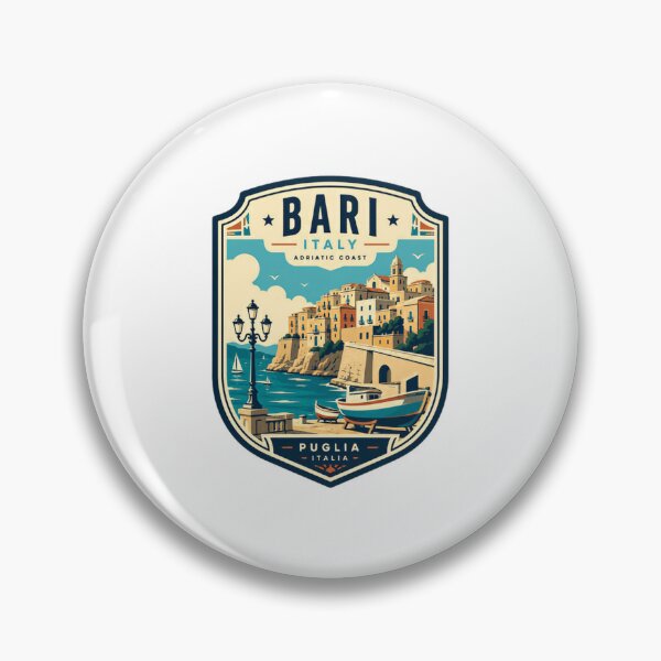 Artikelvorschau, Bari, Italien, Adriaküste, Apulien, Italien, Reise-Souvenir entworfen und verkauft von HumansStuck12.