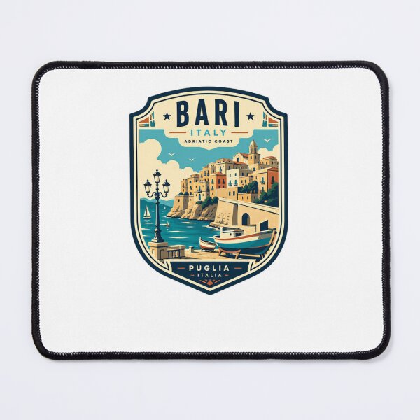 Item preview, Bari Italy Adriatic Coast Puglia Italia Travel Souvenir designed and sold by HumansStuck12.