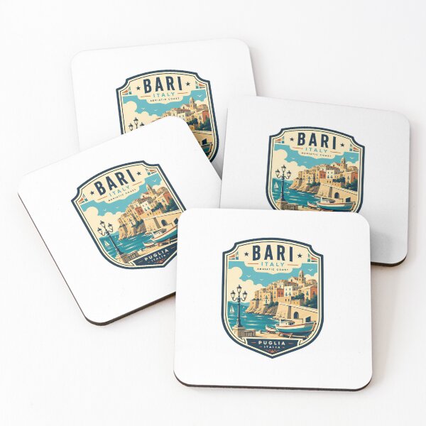 Item preview, Bari Italy Adriatic Coast Puglia Italia Travel Souvenir designed and sold by HumansStuck12.