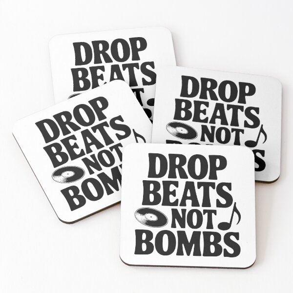 Item preview, Drop Beats Not Bombs designed and sold by Frank Ring.