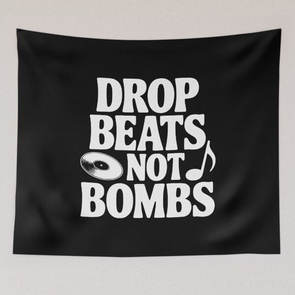 Item preview, Drop Beats Not Bombs designed and sold by Frank Ring.