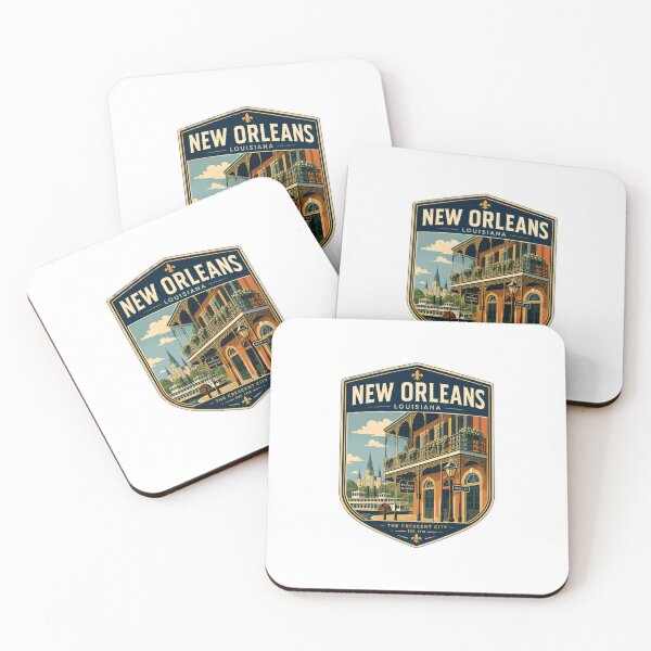 Item preview, New Orleans Louisiana French Quarter The Crescent City Travel Fan Resident designed and sold by HumansStuck12.