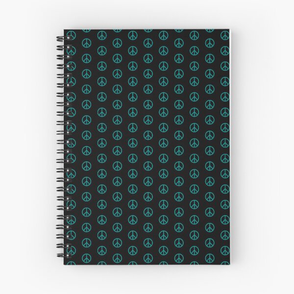 Item preview, Teal Peace Sign Anti War Minimalist symbol designed and sold by pattern-archive.