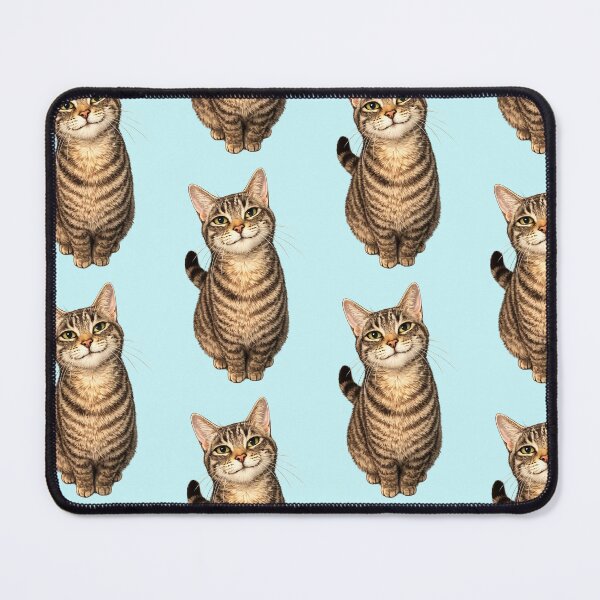 Item preview, Smug Tabby Cat With a Satisfied Smile designed and sold by Orange Cato.