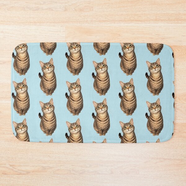 Item preview, Smug Tabby Cat With a Satisfied Smile designed and sold by Orange Cato.