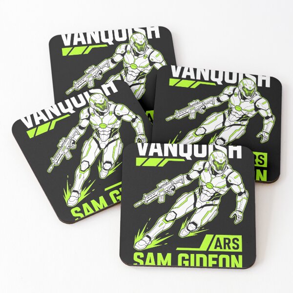Item preview, Sam Gideon Vanquish Vector Anime Gaming Shirt designed and sold by Senpaiwaves.
