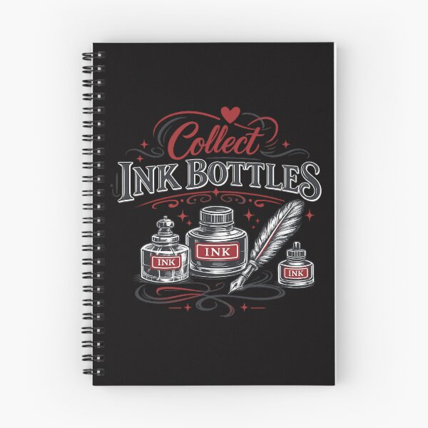 Item preview, Collect Ink Bottles – Vintage Ink Collector Design for Fountain Pen Enthusiasts designed and sold by Tadeusz1.