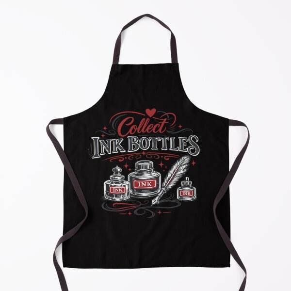 Item preview, Collect Ink Bottles – Vintage Ink Collector Design for Fountain Pen Enthusiasts designed and sold by Tadeusz1.