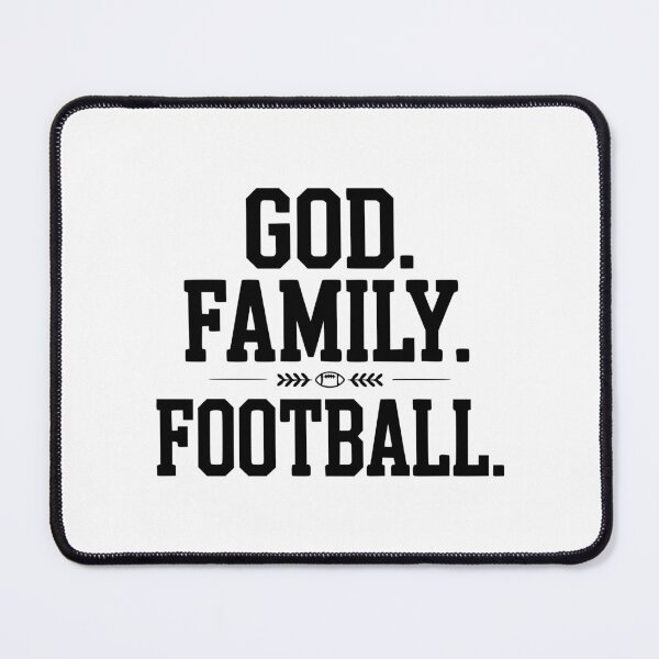 Item preview, God. Family. Football. designed and sold by Frank Ring.