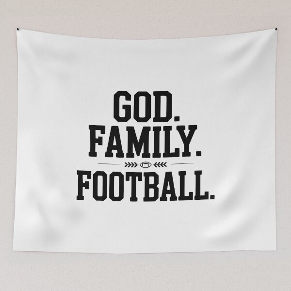 Item preview, God. Family. Football. designed and sold by Frank Ring.