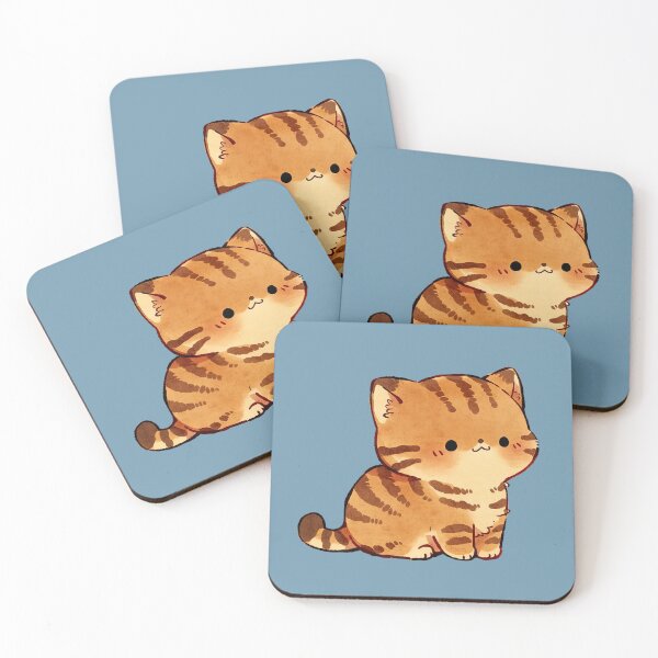 Item preview, Cute Orange Tabby Kitten Kawaii designed and sold by jianina-alondra.