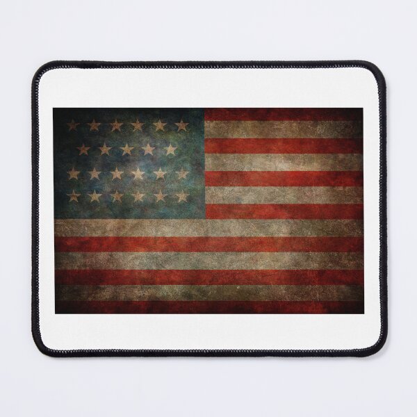 Item preview, Vintage USA Flag Mousepad  designed and sold by KANAH FORYED.