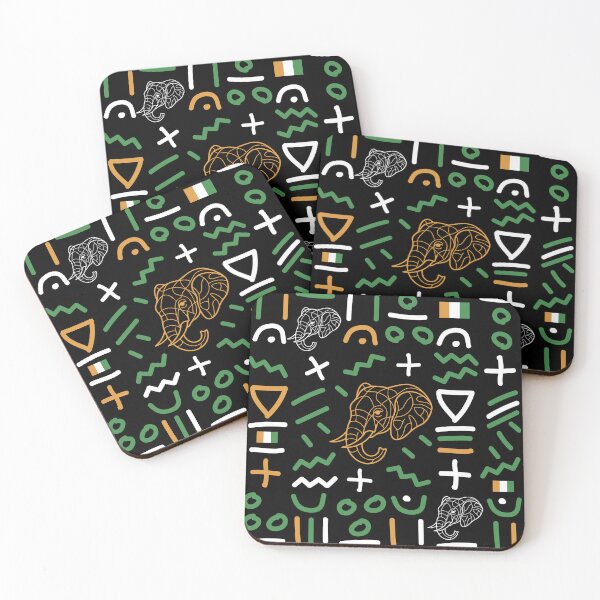 Item preview, Traditional African Print: Bogolan Style Ivory Coast designed and sold by Wolagno.