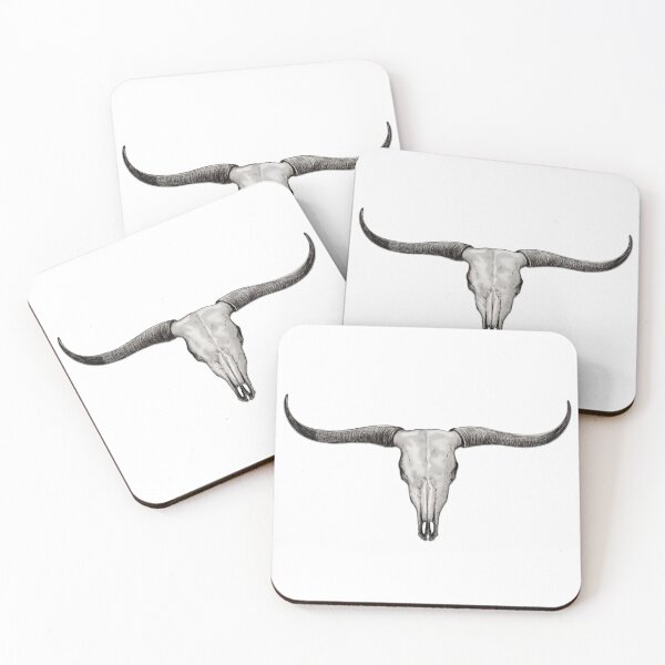 Item preview, Longhorn Bull Skull designed and sold by oz10.