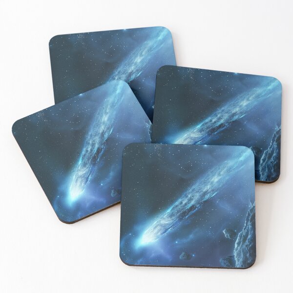 Item preview, Crystal Comet in Deep Space designed and sold by QuantumDrift.