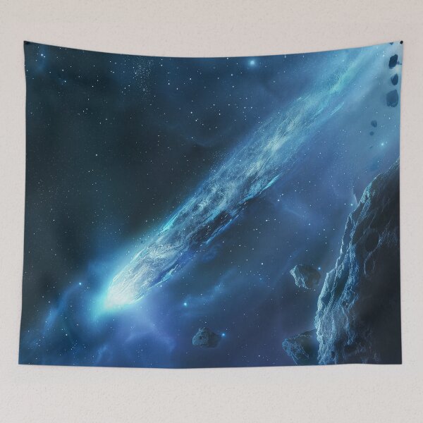 Item preview, Crystal Comet in Deep Space designed and sold by QuantumDrift.