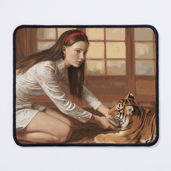 Item preview, A Quiet Bond with the Young Tiger designed and sold by LaugeBrix.