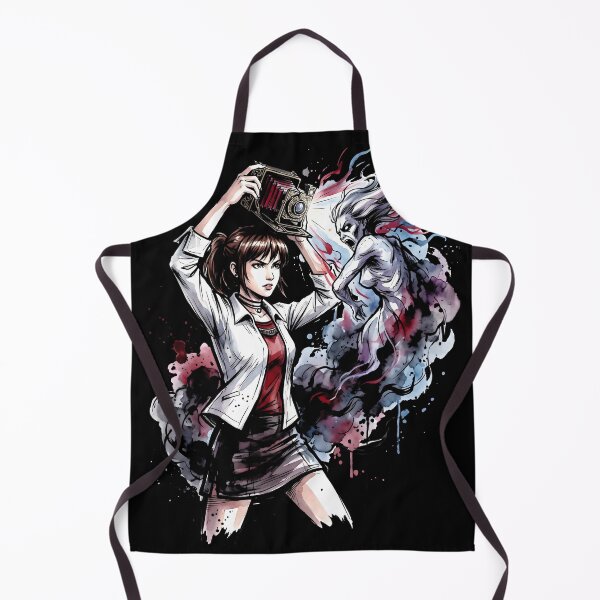 Item preview, Miku And The Camera Obscura Fatal Frame Ink Video Game Streetwear Tee designed and sold by Senpaiwaves.