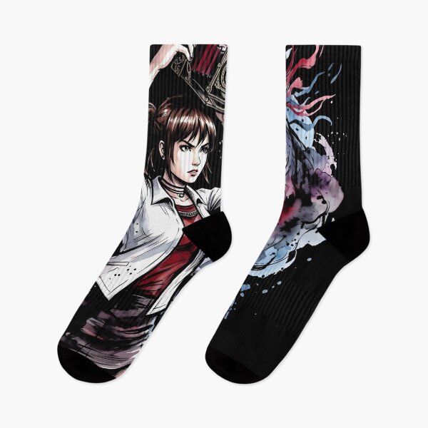 Item preview, Miku And The Camera Obscura Fatal Frame Ink Video Game Streetwear Tee designed and sold by Senpaiwaves.