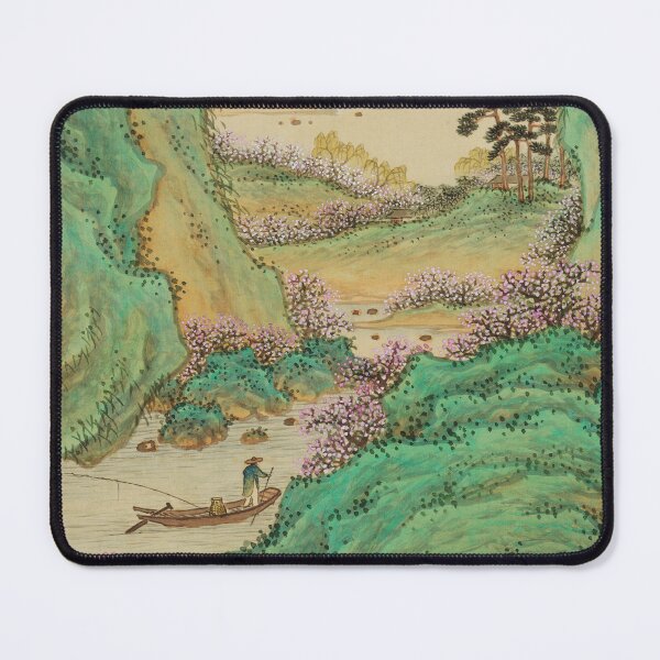 Item preview, Boat Journey to Peach Blossom Village designed and sold by allpalgo.