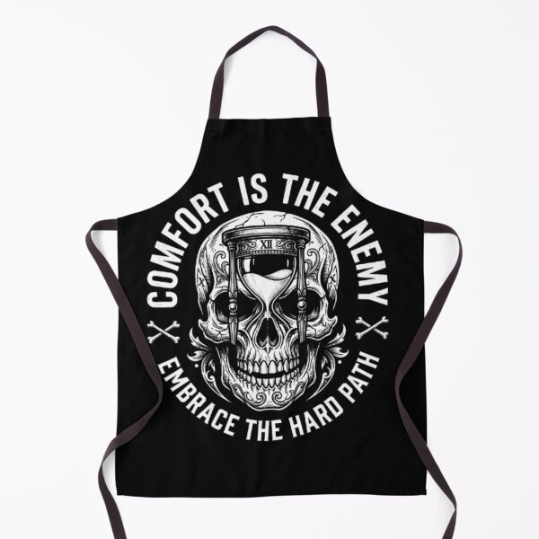Item preview, Comfort Is The Enemy Embrace The Hard Path - Stoic Skull Gymwear designed and sold by OLLI_STORE.
