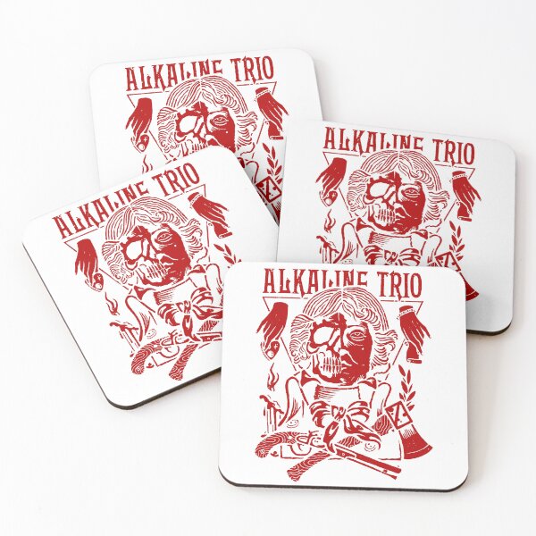 Item preview, Red Silhouette Style Punk Rock Band  designed and sold by TheMicronarts.