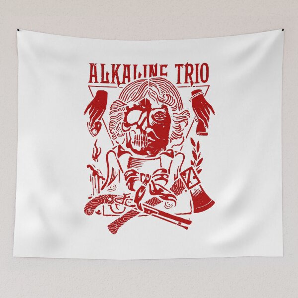 Item preview, Red Silhouette Style Punk Rock Band  designed and sold by TheMicronarts.
