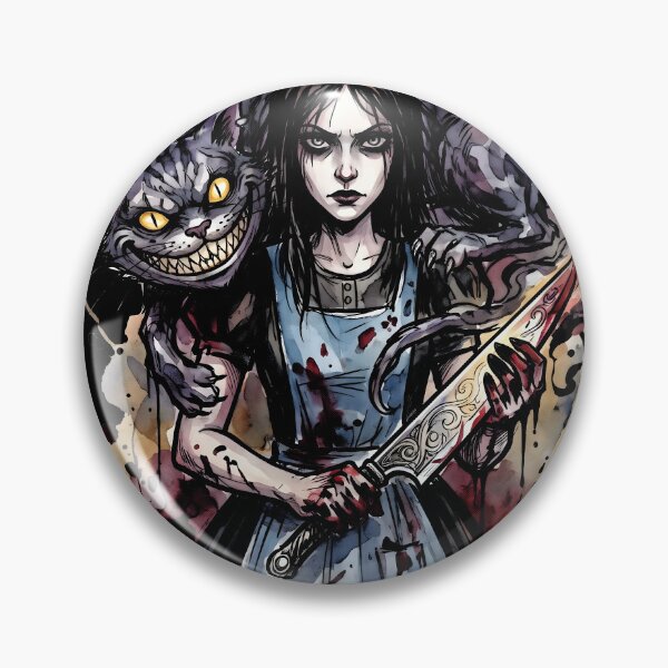 Item preview, Alice With The Vorpal Blade American McGee's Alice Ink Gaming Graphic Tee designed and sold by Senpaiwaves.