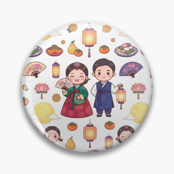Item preview,  Kawaii Korean Couple Hanbok  designed and sold by 리나 .