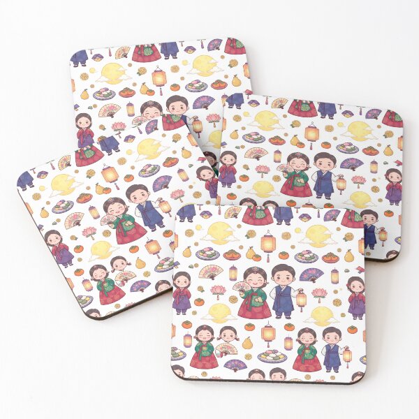 Item preview,  Kawaii Korean Couple Hanbok  designed and sold by 리나 .