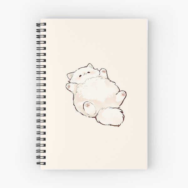 Item preview, Cute Fluffy Sleeping Kitten Kawaii Cat designed and sold by jianina-alondra.