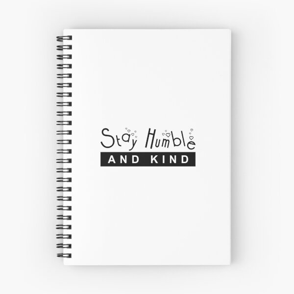 Item preview, Stay Humble and Kind Typography Shirt | Cute Inspirational Quote designed and sold by DavidTeeStudio.