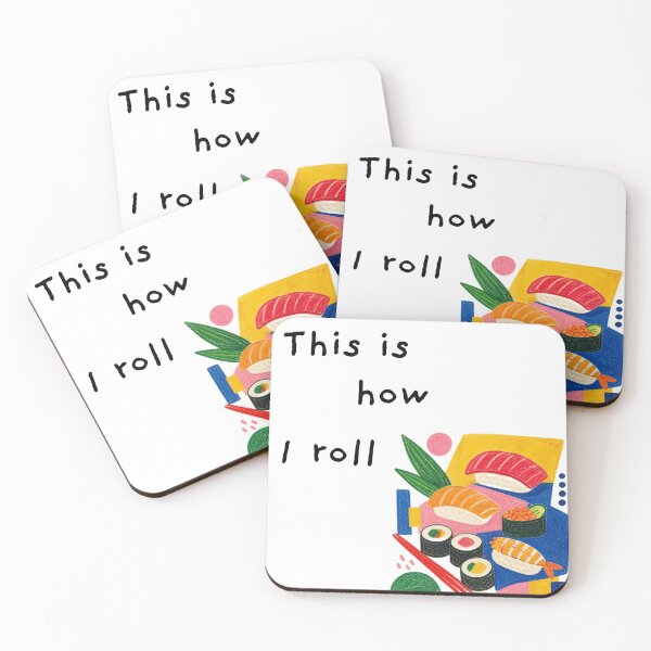 Item preview, This Is How I Roll - Funny designed and sold by evavv-studio.