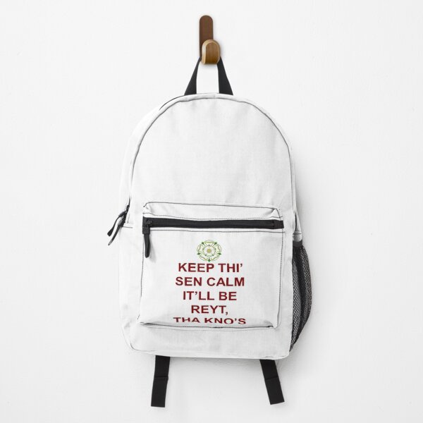 Item preview, Keep Thi Sen Calm Itll Be Reyt Tha Knos Red Text designed and sold by taiche.