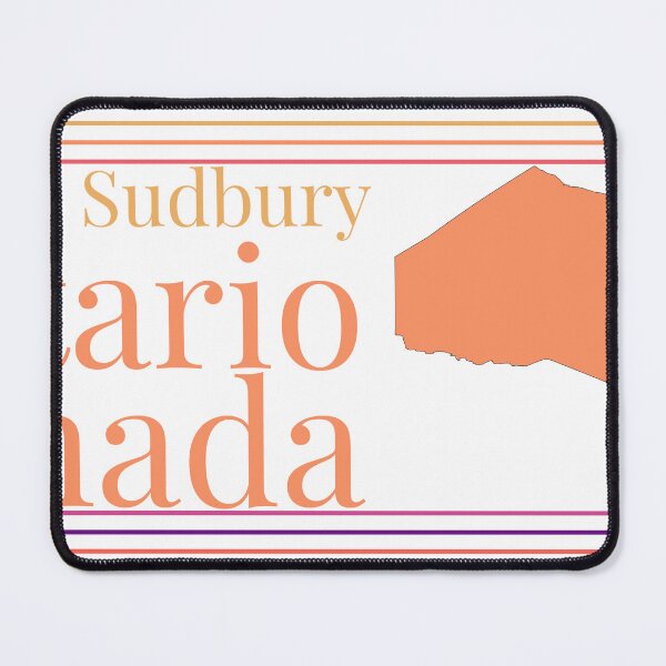 Item preview, Greater Sudbury Ontario Canada City Marked On Map designed and sold by TheIconSmith.